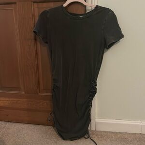 Pink brand size small grey dress